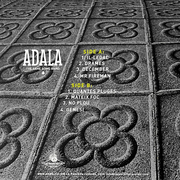 SOLD OUT Adala & The Same Song Band - Born·Cel·Ona (VINIL) - Imatge 2