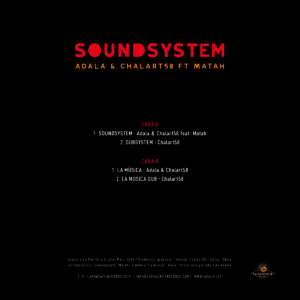 SOUNDSYSTEM - Adala & Chalart58 ft. Matah (Vinil 12") - Imatge 2