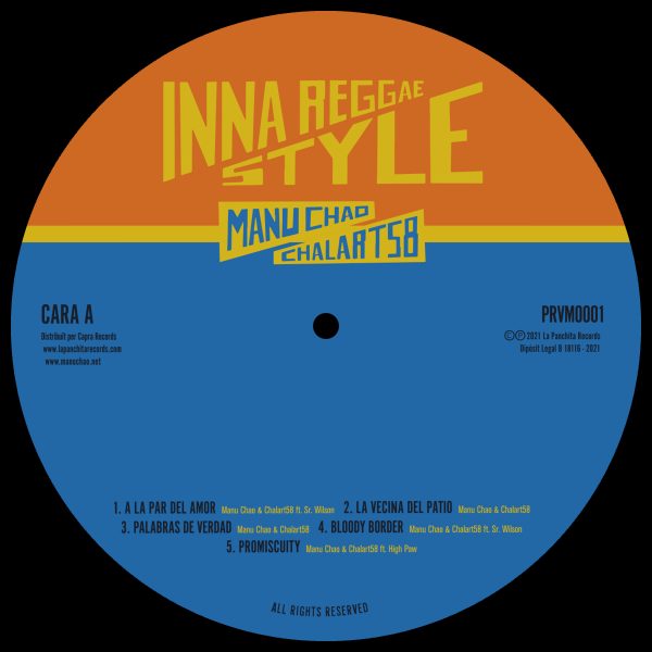 Manu Chao & Chalart58 - Inna Reggae Style (vinilo 12") - Imatge 3