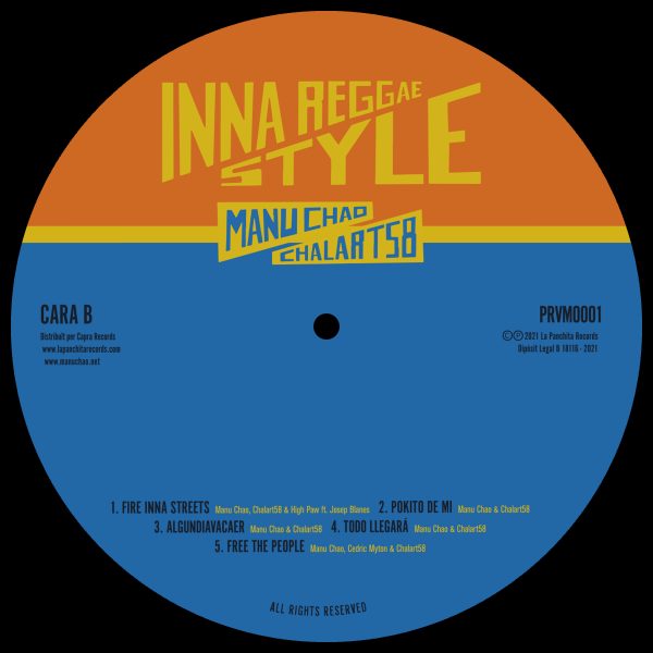 Manu Chao & Chalart58 - Inna Reggae Style (vinilo 12") - Imatge 4