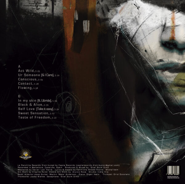 Black & Alive - Misha1Dem (vinil 12") & Vinil + Fanzine - Imatge 2