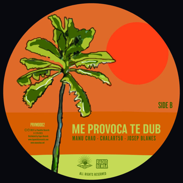 Me Provoca Te Ver - Manu Chao, Chalart58, Josep Blanes (vinil 7") - Imatge 4